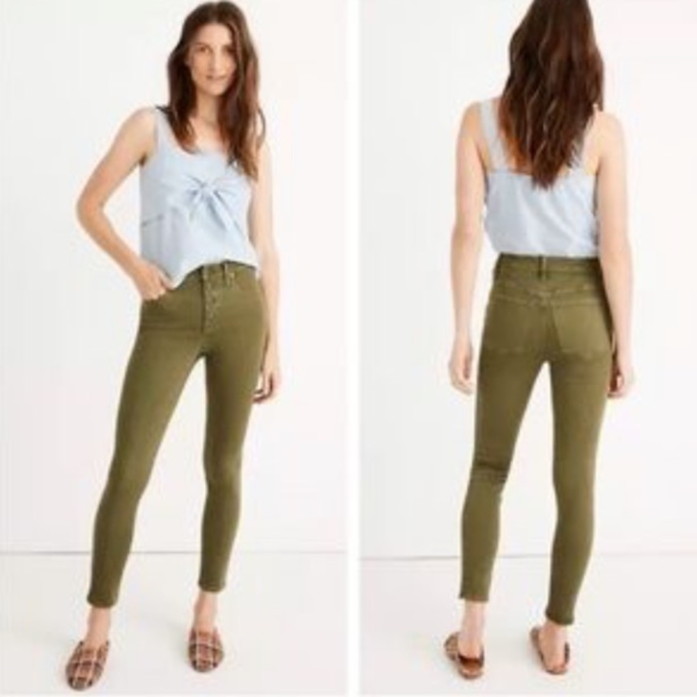 MADEWELL 9’ HIGH-RISE CROP JEAN